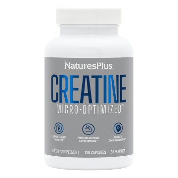 Natures Plus Creatine Micro-Optimized, 120 Capsules