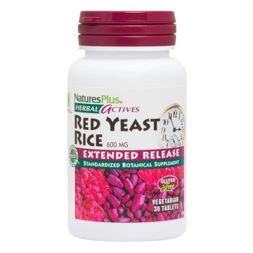 Natures Plus Red Yeast Rice Ext. Rel. 30tabs Natures Plus Red Yeast Rice Ext. Rel. 30tabs