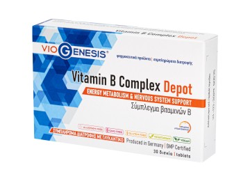 Viogenesis B Complex Depot, 30 tablets