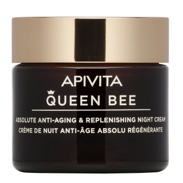 Apivita Queen Bee Κρέμα Νύχτας Απόλυτης Αντιγήρανσης & Εντατικής Θρέψης 50 ml