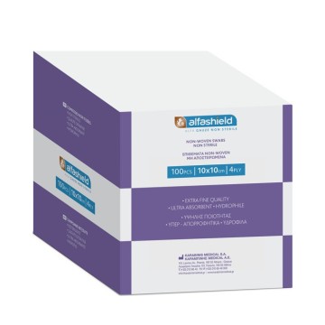 Karabinis Medical Alfashield Επιθέματα Μη Αποστειρωμένα 4ply Non Wo... Karabinis Medical Alfashield Επιθέματα Μη Αποστειρωμένα 4ply Non Wo...