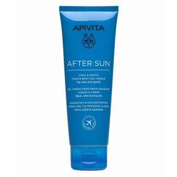 Apivita After Sun Cool & Sooth Face & Body Gel-Cream 100ml Apivita After Sun Cool & Sooth Face & Body Gel-Cream 100ml