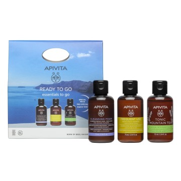 Apivita Promo Cleansing Creamy Foam 15ml & Gentle Daily Shampoo 75m... Apivita Promo Cleansing Creamy Foam 15ml & Gentle Daily Shampoo 75m...