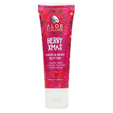 Aloe Colors Berry Xmas Hand & Body Butter, 50ml