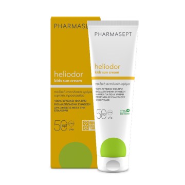 Pharmasept Heliodor Kids Face & Body Sun Cream SPF50 Παιδική Αντηλι... Pharmasept Heliodor Kids Face & Body Sun Cream SPF50 Παιδική Αντηλι...