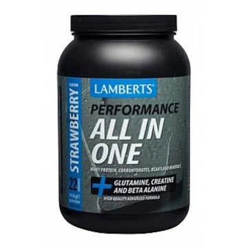 Lamberts Performance All-in-one Strawberry 1450gr Lamberts Performance All-in-one Strawberry 1450gr