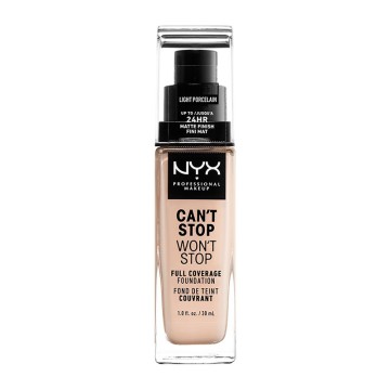 NYX Professional Makeup Cant Stop Wont Stop Fond de teint à couvrance totale 30 ml