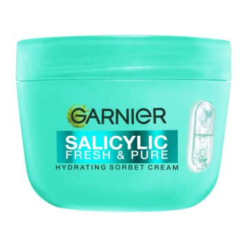Garnier Salicylic Fresh & Matte Hydrating Sorbet Cream, 85ml Garnier Salicylic Fresh & Matte Hydrating Sorbet Cream, 85ml
