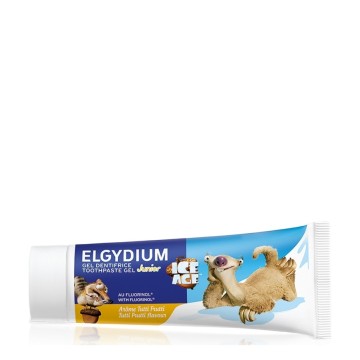 Elgydium Junior, Dentifrice Enfant 7-12 ans, au goût Tutti Frutti, 1400ppm, 50ml