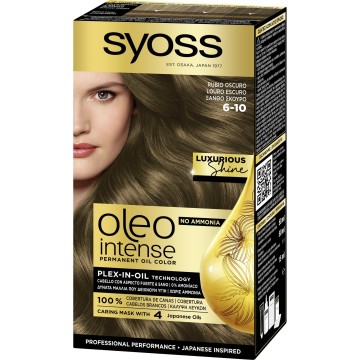 Syoss Oleo Intense 6-10 Ξανθο Σκουρο Syoss Oleo Intense 6-10 Ξανθο Σκουρο