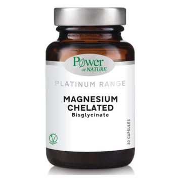 Power of Nature Platinum Range Magnesium Chelated Bisglycinate, 30 κάψουλες