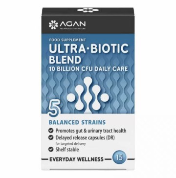 Agan Ultra Biotic Blend 10 Billion Cfu Daily Care, 15 Κάψουλες