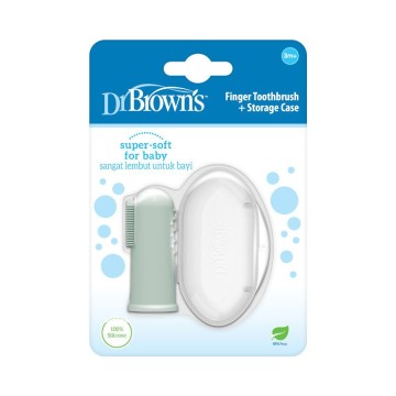 Dr. Browns Βρεφική Δακτυλική Οδοντόβουρτσα Σιλικόνης με Θήκη, 1 τεμ... Dr. Browns Βρεφική Δακτυλική Οδοντόβουρτσα Σιλικόνης με Θήκη, 1 τεμ...