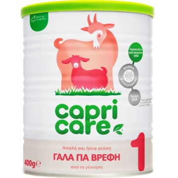 Capricare No1 Κατσικίσιο Γάλα για Βρέφη Από την Γέννηση 400gr Capricare No1 Κατσικίσιο Γάλα για Βρέφη Από την Γέννηση 400gr