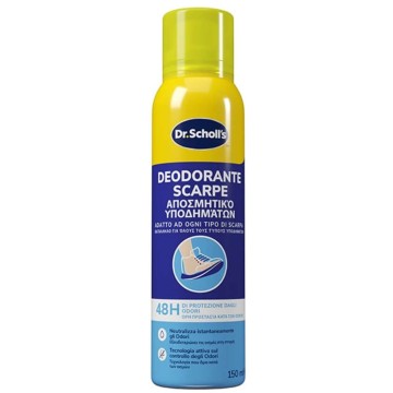 Dr.Scholls Αποσμητικό Spray Υποδημάτων 48h Protection, 150ml
