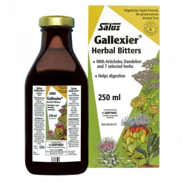 Power Health Floradix Gallexier Sirop pour dyspepsie, protection biliaire, apéritif, 250 ml