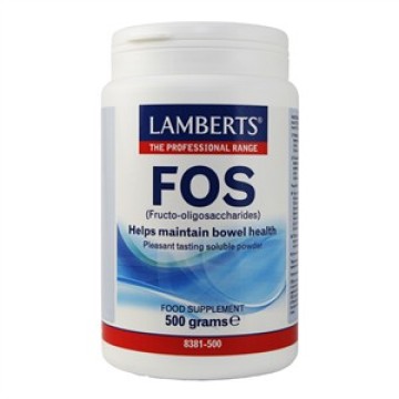 Lamberts FOS (Φρουκτο Ολιγοσακχαρίτες) Σκόνη 500gr (πρώην ELIMINEX)