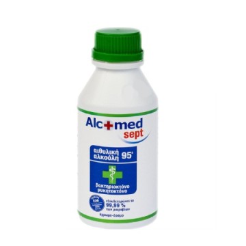 Alcofarm Alcomed Sept Οινόπνευμα 95° 400ml Alcofarm Alcomed Sept Οινόπνευμα 95° 400ml