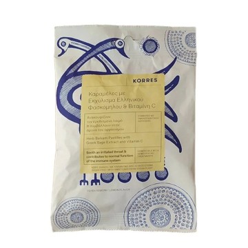 Korres Pastilles Καραμέλες με εκχύλισμα Ελληνικού Φασκόμηλου & Βιτα... Korres Pastilles Καραμέλες με εκχύλισμα Ελληνικού Φασκόμηλου & Βιτα...