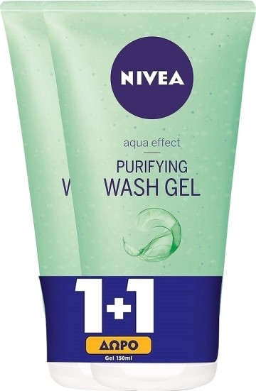 Nivea Purifying Wash Gel 2x150ml