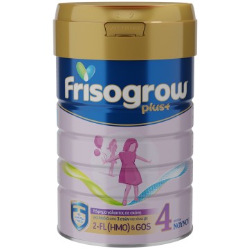 Frisogrow Plus+ No4 Boisson au Lait en Poudre pour Enfants de 3 ans et plus avec 2 - FL (HMO) & GOS 400gr