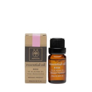 Apivita Essential Oil, Αιθέριο Έλαιο με Τριαντάφυλλο 10ml Apivita Essential Oil, Αιθέριο Έλαιο με Τριαντάφυλλο 10ml