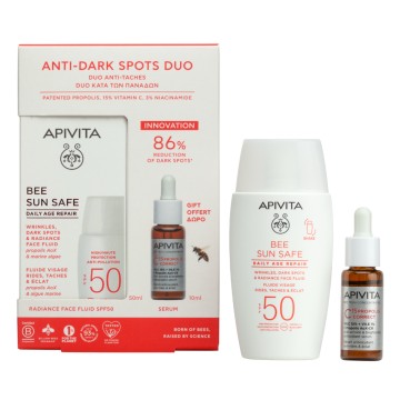 Apivita Promo Bee Sun Safe Daily Age Repair Face Fluid Spf 50, 50ml... Apivita Promo Bee Sun Safe Daily Age Repair Face Fluid Spf 50, 50ml...