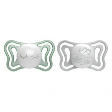 Chicco Physioforma Light Πιπίλες Νυχτός Σιλικόνης Τυρκουάζ για 16-3... Chicco Physioforma Light Πιπίλες Νυχτός Σιλικόνης Τυρκουάζ για 16-3...