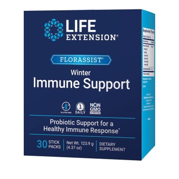 Life Extension Florassist Зимняя поддержка иммунитета 30 упаковок стика