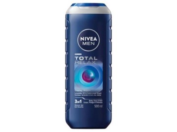 Nivea Men Total Relax Shower Gel 3 in 1, 500ml