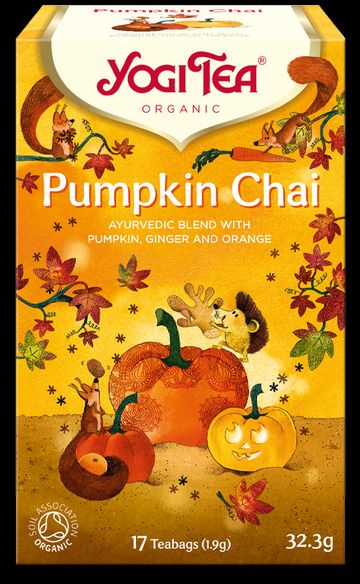 Yogi Tea Pumpkin Chai Bio 32.3 gr, 17 φακελάκια Yogi Tea Pumpkin Chai Bio 32.3 gr, 17 φακελάκια