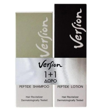 Version Promo Shampooing Peptide Cheveux, 200 ml & Lotion, 50 ml