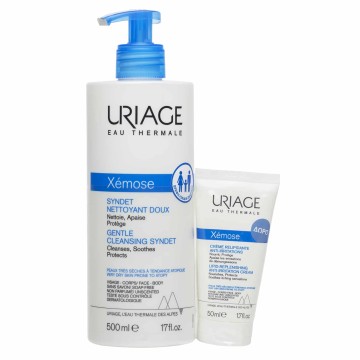 Uriage Promo Xemose Ήπιος Καθαρισμός Syndet, 500ml & Κρέμα Αναπλήρω... Uriage Promo Xemose Ήπιος Καθαρισμός Syndet, 500ml & Κρέμα Αναπλήρω...