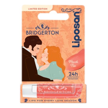 Liposan Limited Edition Bridgerton Labello Peach Tea 24h, 1 τεμάχιο Liposan Limited Edition Bridgerton Labello Peach Tea 24h, 1 τεμάχιο