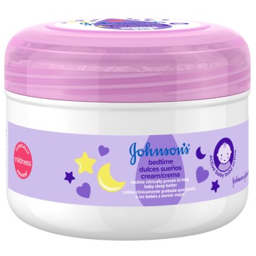 Johnsons Baby Bedtime Cream in a Jar 200ml