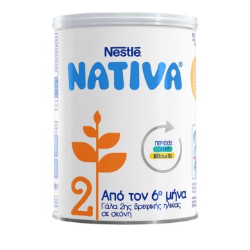 Nestle Γάλα σε Σκόνη Nativa 2 6m+ 400gr