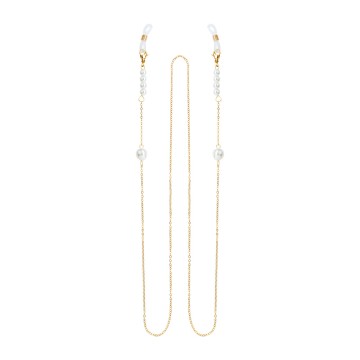 Dalee Αλυσίδα Γυαλιών Two Size Pearls Stainless Steel