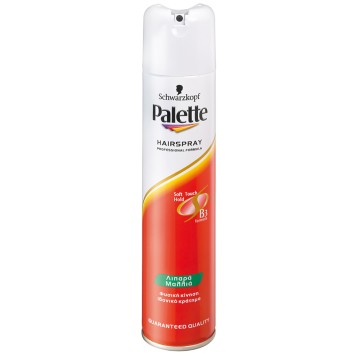Palette Hairspray Pour Cheveux Gras 300ml