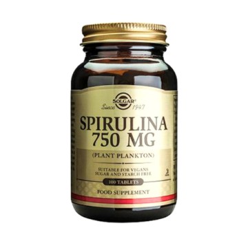 Solgar Spirulina , Σπιρουλίνα 100 Tablets