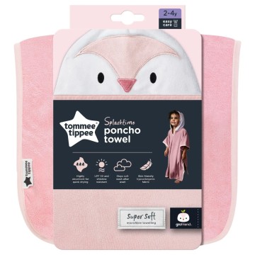 Tommee Tippee Bathing Poncho for Girls 2-4y