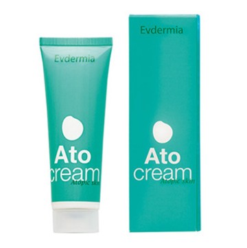 Evdermia Ato Cream Peau Atopique, Crème Hydratante Dermatite Atopique 50 ml