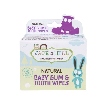 Jack N Jill Natural Baby Gum & Tooth Wipes 25 τεμάχια