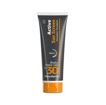 Frezyderm Active Sun Screen Body Make-Up SPF30, Crème solaire pour le corps 75 ml