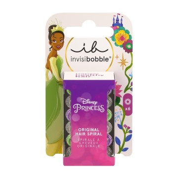 Invisibobble Original Hair Spiral Disney Princess Tiana 6 τεμάχια Invisibobble Original Hair Spiral Disney Princess Tiana 6 τεμάχια