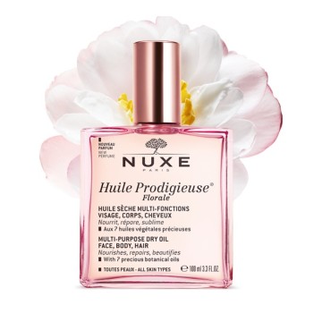 Nuxe Huile Prodigieuse Florale Dry Moisturizing Oil for Face, Body & Hair 100ml