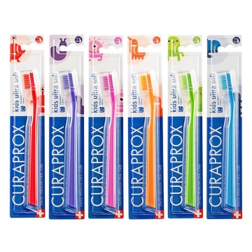 Зубная щетка Curaprox Kids Ultra Soft 4–12 лет