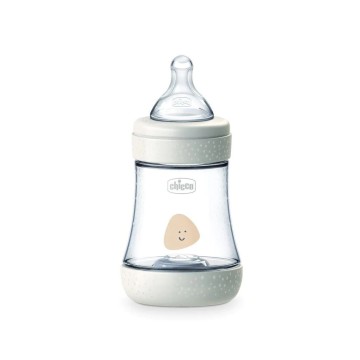 Chicco Πλαστικό Μπιμπερό Perfect 5 Λευκό με Θηλή Σιλικόνης 0+ μηνών...