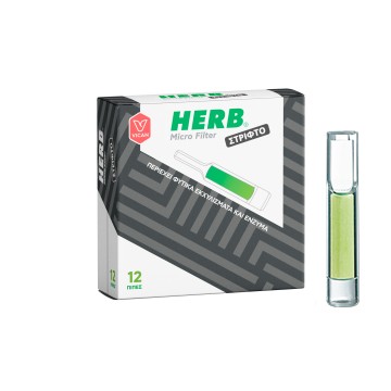 HERB Micro Filter Πίπες για Στριφτό με φίλτρο από φυτικά εκχυλίσματ...