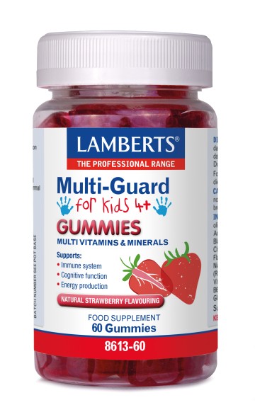 Lamberts Multi-Guard for Kids 4+ Gummies με Φυσική Γεύση Φράουλα 60... Lamberts Multi-Guard for Kids 4+ Gummies με Φυσική Γεύση Φράουλα 60...