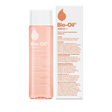 Bio Oil PurCellin Oil, ( Λάδι Ανάπλασης για Σημάδια,Ουλές & Ραγάδες ) 200ml